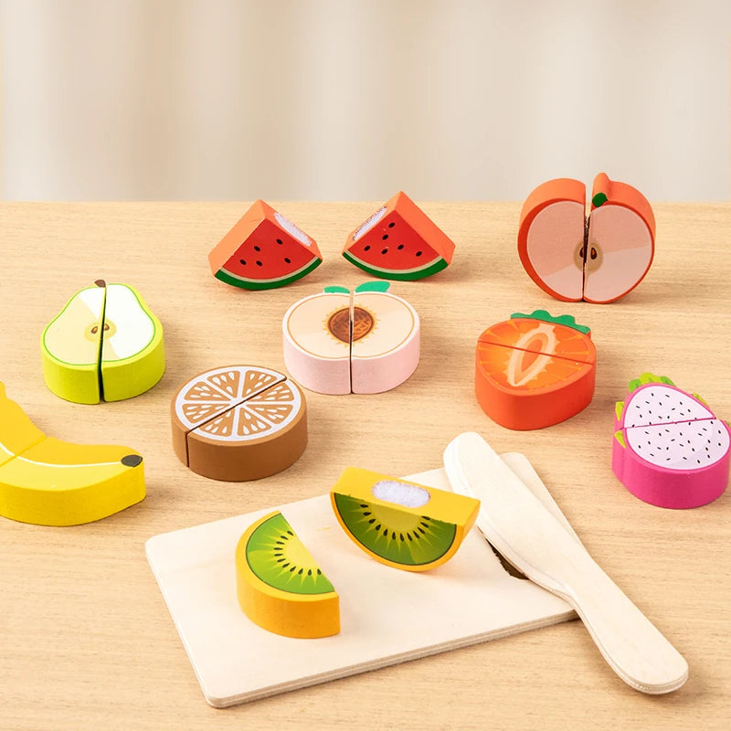 Little Kitchen Cutting Fruits Sets